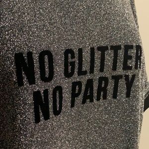 Glitter party shirt dress